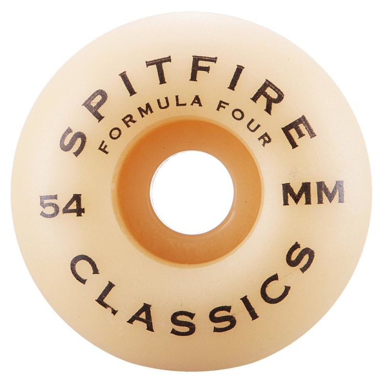 Spitfire Wheels F4 Classics 54mm 97D back view