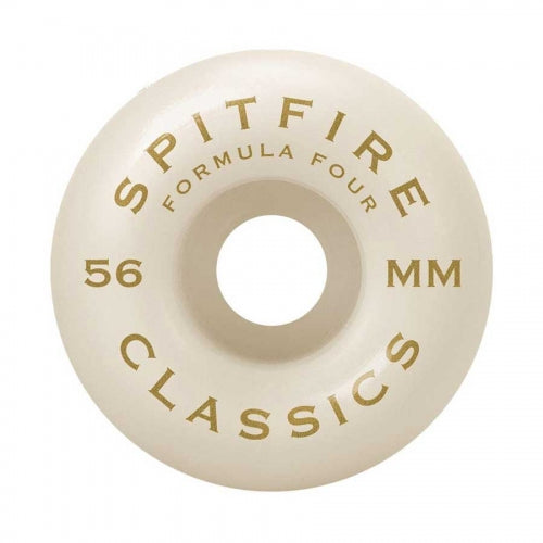Spitfire Wheels F4 Classic Blue 56mm 101D inside view
