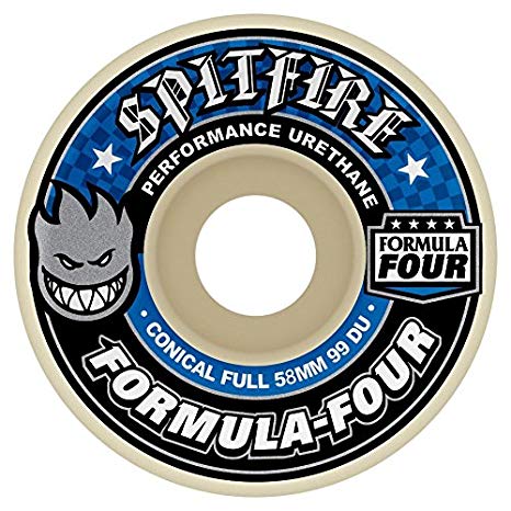 Spitfire Wheels Formula Four Conical Full 58mm 99D side view