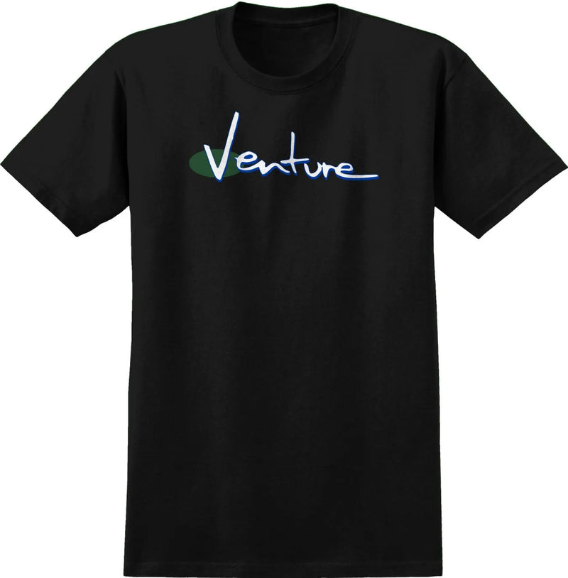 Venture T-Shirt 92 Black front view