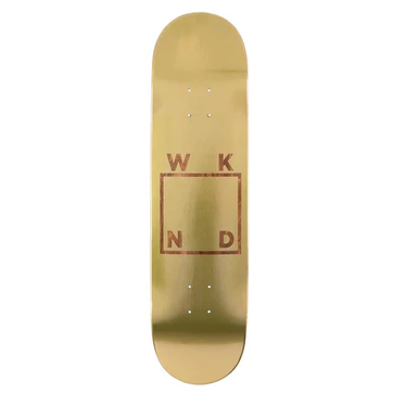 WKND Deck Gold Plated Logo 8.38"