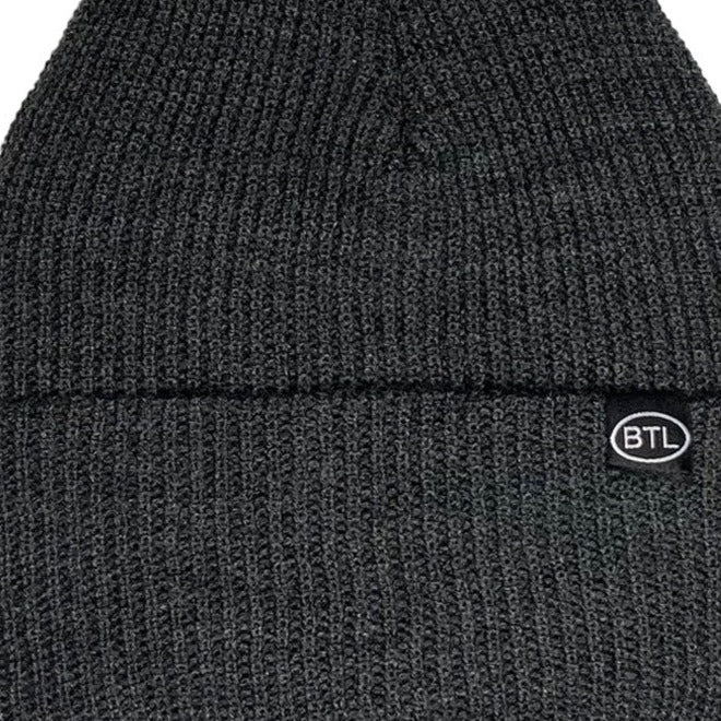 Blue Tile Lounge Beanie Country Code Charcoal Heather