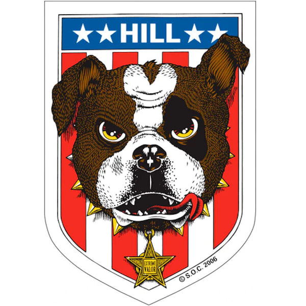 Powell Peralta Sticker Frankie Hill Dog 