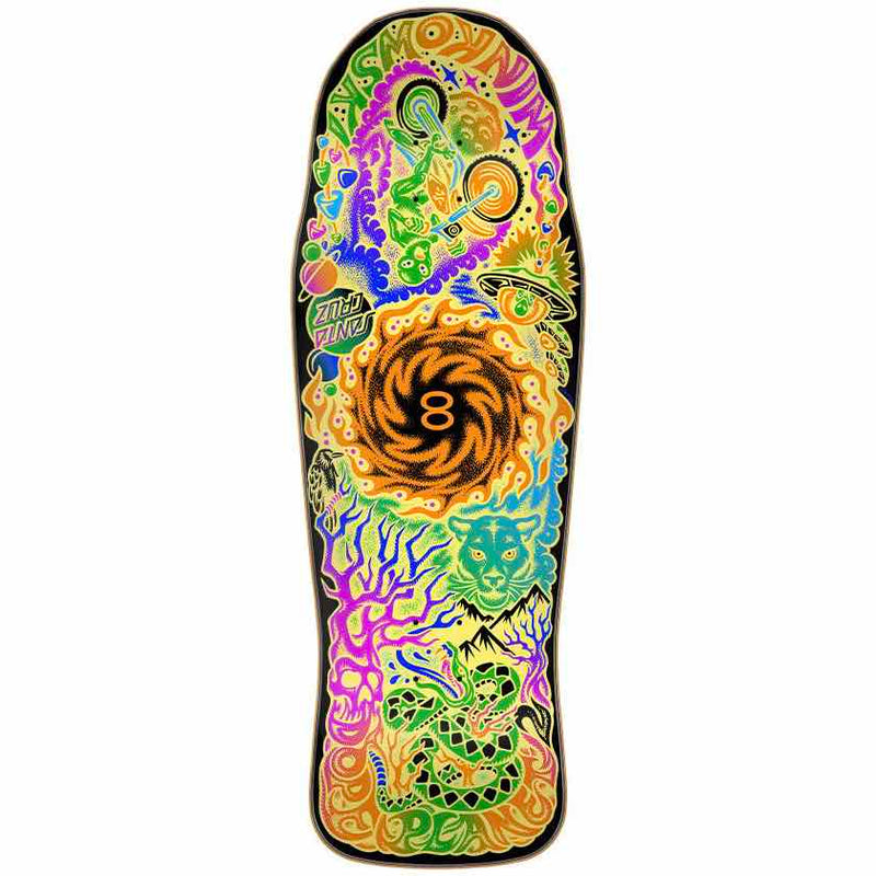 Santa Cruz Deck Winkowski Dope Planet Two bottom view