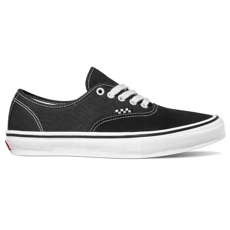 Vans Skate Authentic Black/White side view
